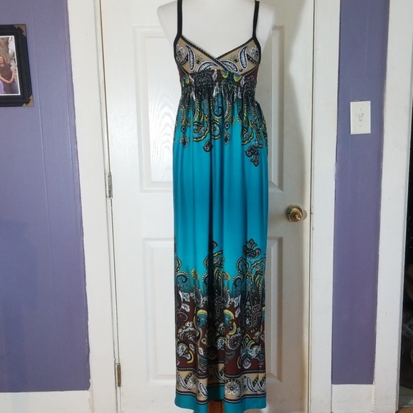 retro hawaiian dress